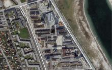 Luftfoto over lokalplanområdet Krimsvej II